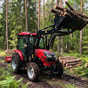 Lovol M504 mit Frontlader – 50 PS Allradtraktor für Hof, Forst und Kommune
