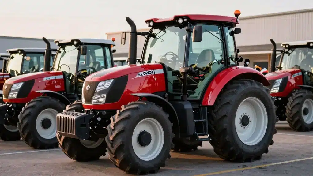 LOVOL M504 Traktor im Test 4 erschwinglicher konformer ausgestatteter Traktor